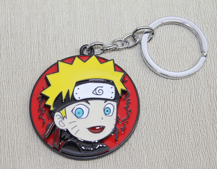 YNT İthalat KH-ALK3092 Metal Dönen Naruto Anahtarlık Alk3092
