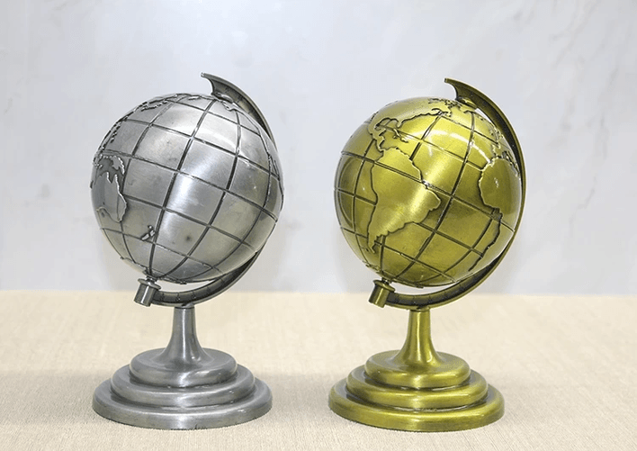 YNT İthalat KH-ALK3471 Metal Dünya Küre Alk3471