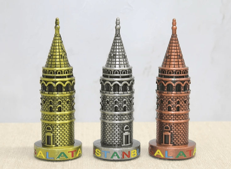 YNT İthalat KH-ALK4318 Metal Galata Kulesi Alk4318