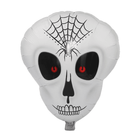 YNT İthalat SM-SMR-0497 Örümcek Ağ Desenli İskelet Folyo Balon
