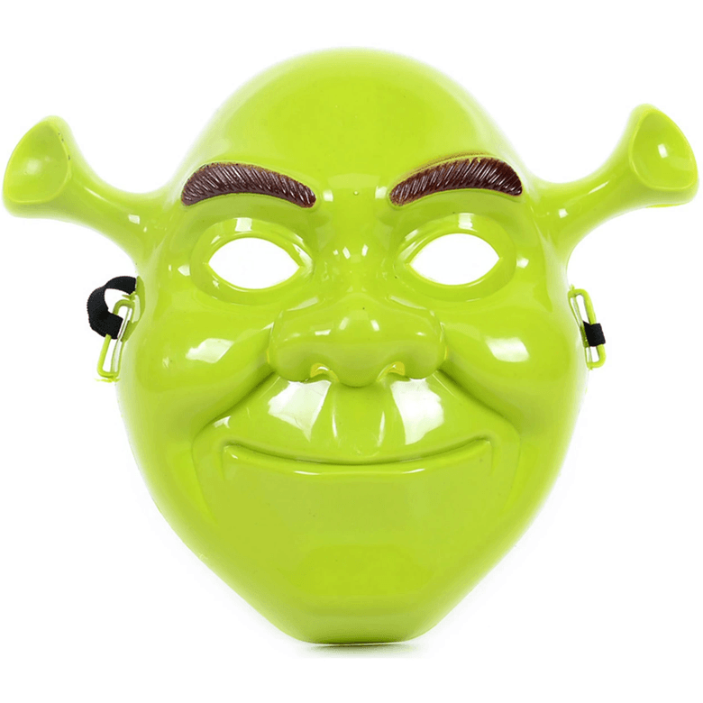 YNT İthalat SM-SMR-E059 Yeşil Shrek Maskesi 21X25 Cm