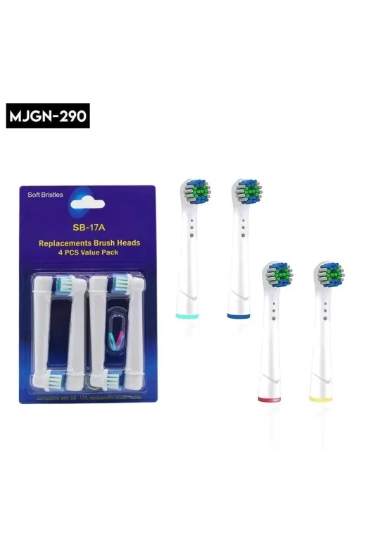 YNT İthalat SPAKH-MJGN-290-1YNT 4Lü Diş Fırçası Başlığı