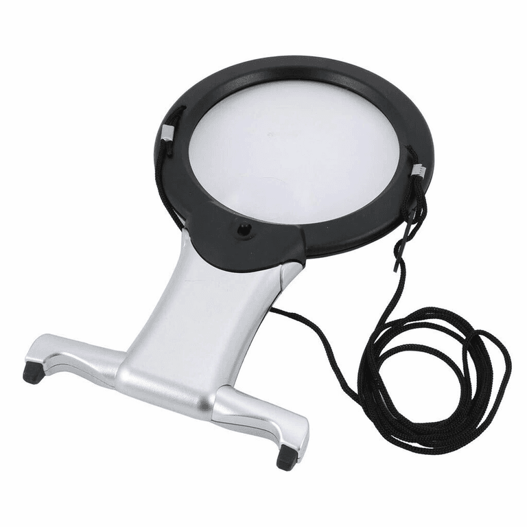 YNT İthalat TD-0018TDU-1013 2X 6X Led Eller Serbest,boyun Asılı,dıkış,okuma İçin En Uygun Büyüteç 11B1