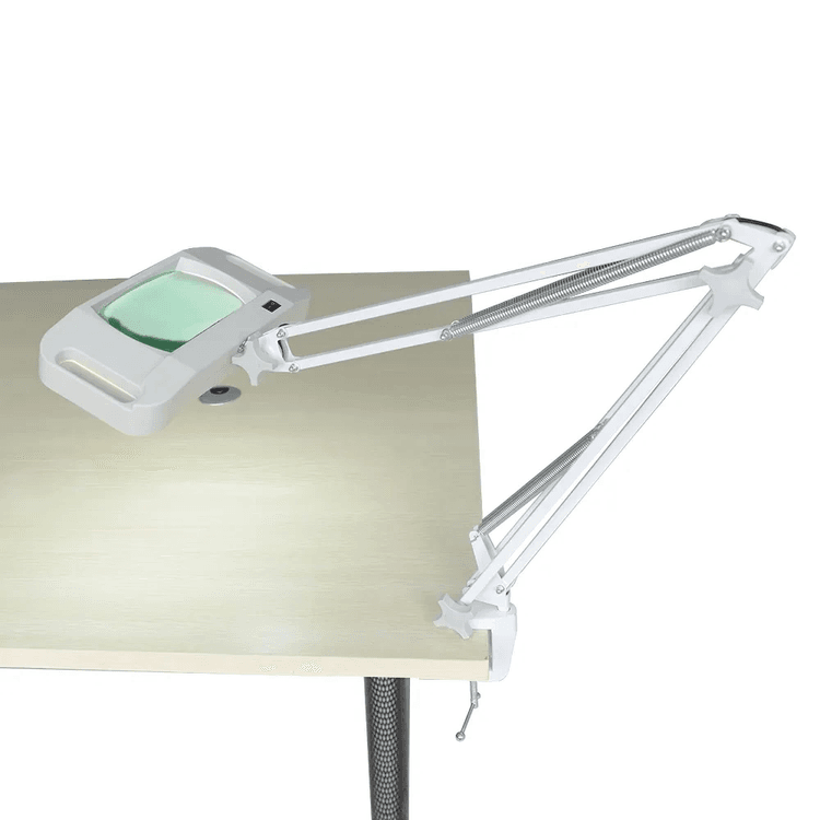 YNT İthalat TD-0018TDU-1031 10X Led Akrobat Büyüteç 2X15W 170X113 Mm 10 Diopter Mercek Lt86G