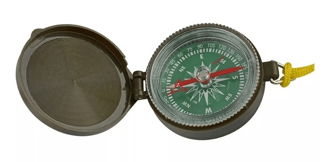 YNT İthalat TD-0018TDU-1033 Askeri Plastik Kasalı Pusula Dc459