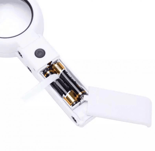 YNT İthalat TD-0018TDU-1102 Usb Şarj Edilebilir Katlanabilir 3.510X Büyüteç 8 Ledli Masa Ve Eliçin  Taşınabilir Büyüteç Fs90Rc