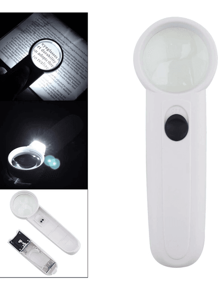 YNT İthalat TD-0018TDU-1115 15X Çok Fonksiyonlu 2 Led Işıklı Taşınabilir El Büyüteç