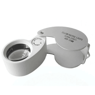 YNT İthalat TD-0018TDU-552 Mini 40X25Mm Takı Büyüteç, Cep Büyüteç, Teftiş, Elmas Pullar, Madeni Kontrol Lup Mg21011