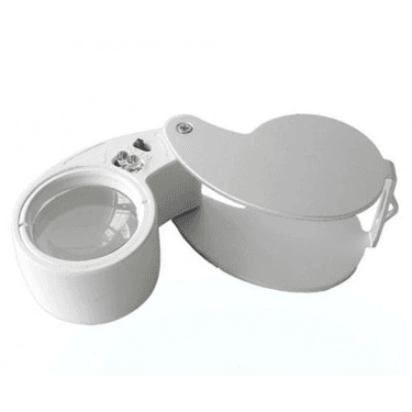 YNT İthalat TD-0018TDU-552 Mini 40X25Mm Takı Büyüteç, Cep Büyüteç, Teftiş, Elmas Pullar, Madeni Kontrol Lup Mg21011