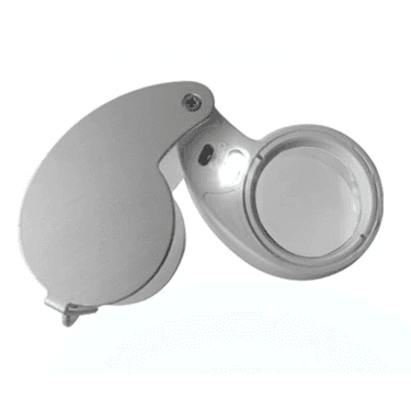 YNT İthalat TD-0018TDU-552 Mini 40X25Mm Takı Büyüteç, Cep Büyüteç, Teftiş, Elmas Pullar, Madeni Kontrol Lup Mg21011