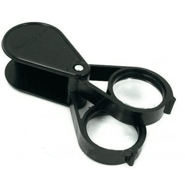 YNT İthalat TD-0018TDU-571 20X30 2K30Mm Çıft Optik Lens Katlanan Cep Büyüteç.
