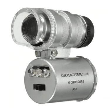 YNT İthalat TD-0018TDU-594 Iphone5 Için Uyumlu Kapaklı Lens Mikroskop Taşınabilir Mini Cep Boyutu Led Mikroskop No.9882Ip5Ii