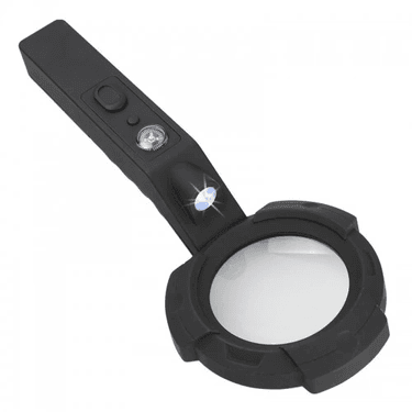YNT İthalat TD-0018TDU-643 7 Led Aydınlatma,fener,pusula,4X Büyütme Okuma Büyüteç  Th600557