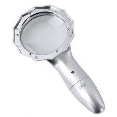 YNT İthalat TD-0018TDU-653 4X 6 Led Işık Aydınlatma 75Mm Optik Lens El Büyüteç