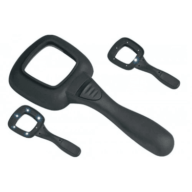 YNT İthalat TD-0018TDU-662 6 Ledli Ve Mor Işıklı Büyüteç 60Mm