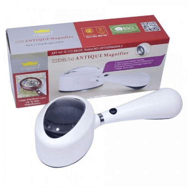 YNT İthalat TD-0018TDU-669 Işıklı 60X35 El Büyüteç