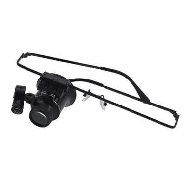 YNT İthalat TD-0018TDU-673 Gözlük Model 20X16Mm Optik Lens Led Işık Monoküler Büyüteç