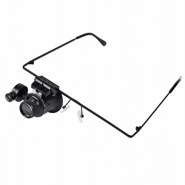 YNT İthalat TD-0018TDU-673 Gözlük Model 20X16Mm Optik Lens Led Işık Monoküler Büyüteç