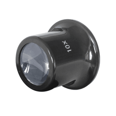 YNT İthalat TD-0018TDU-759 10X Büyütmeli,saat,takı Onarım Için Cam Lensli Optik Göz Büyüteç