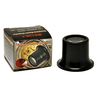 YNT İthalat TD-0018TDU-759 10X Büyütmeli,saat,takı Onarım Için Cam Lensli Optik Göz Büyüteç