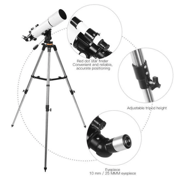 YNT İthalat TD-0018TDU-935 Cf50080 Yüksek Netlik Monoküler Kara Ve Uzay Teleskobu