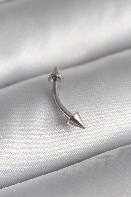 Youday Accessories PR1364-BLNC 316L Çelik Gümüş Renk Çivi Model Piercing 41050479