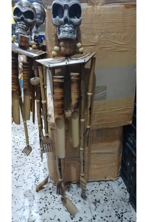 ystekno dgd538734 Dekoratif Bambu Iskelet