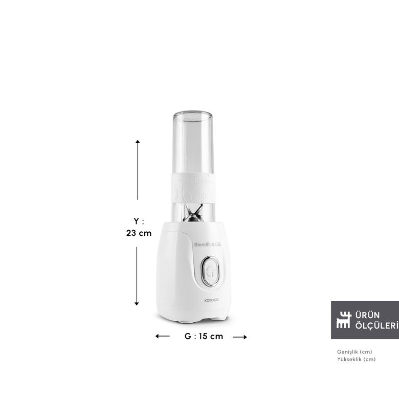 ytkpytytythoıoh Karaca X Beşiktaş Lisanslı Blendfit Go Personal Kişisel Smoothie Blender