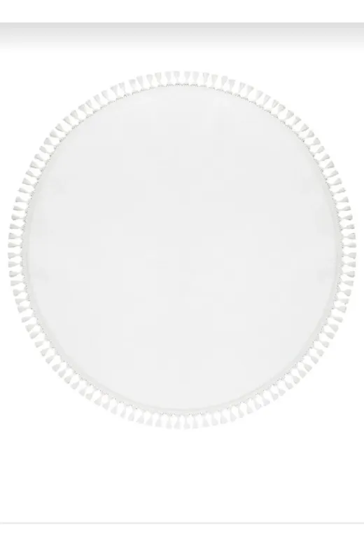 ytuftyı78ujı Altuncarpet Karbeyaz Yuvarlak50*50Jel Kaymaz Post Pelüş Halı Çoklü Ölçü Ölçüye Saçak Dahil Değildir