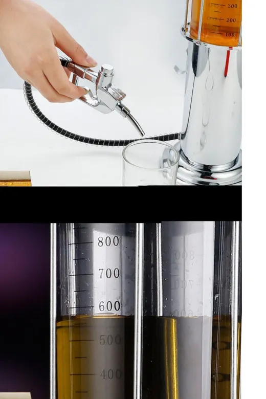 Yu Su Tools il23c521651da5sc Kolayca Temizlenebilir Doldurabilir Dekoratif Kullanışlı Bar Butler Içki Istasyonu Içecek Pompası