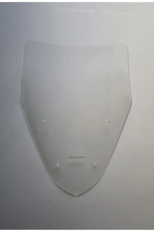 Yuki Explorer 250 Ön Cam 2021-2026 Model 43cm Şeffaf Renkli 4mm SPORTİF