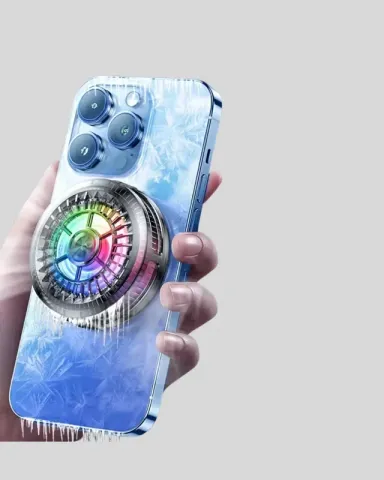 Yüksek Hızlı Rgb Led Telefon Soğutucu Fan 1 Adet