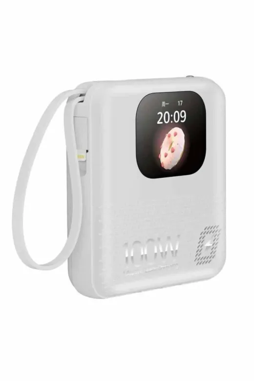 yusuftex B-A1UY45FNW9XWC Akıllı Powerbank 10.000 Mah 4 Çıkışlı Taşınabilir Dijital Göstergeli