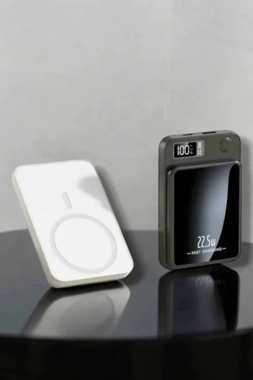 yusuftex B-F0F34YOY1CHDZ Ios Uyumlu 22.5W Hızlı Şarj Magsafe Powerbank Dijital Göstergeli 10.000 Mah