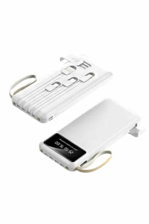 yusuftex B-PGTEL1HBM0NMS Hızlı Şarj Özellikli 20.000 Mah Dijital Göstergeli Usb Girişli Android Ve İos Uyumlu Powerbank