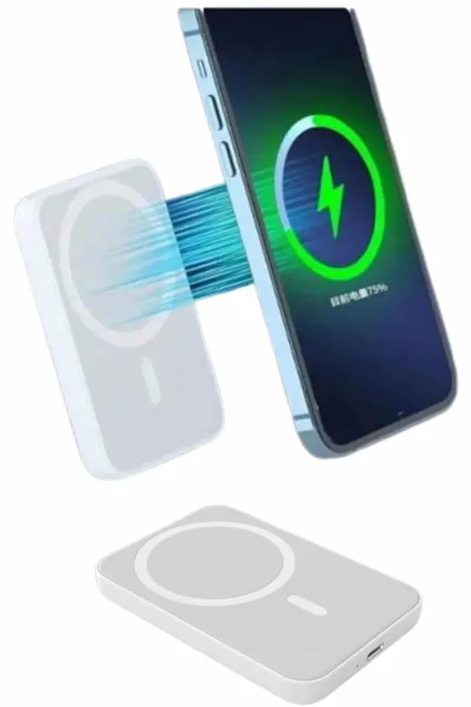 yusuftex B-SV1HDCHAFN8YF İos Uyumlu Magsafe Kablosuz 15W Şarj Powerbank Magesafe
