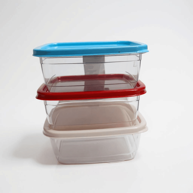 Zambak Plastik ZP 657 Zambak 3'lü Saklama Kabı 0,45 Lt