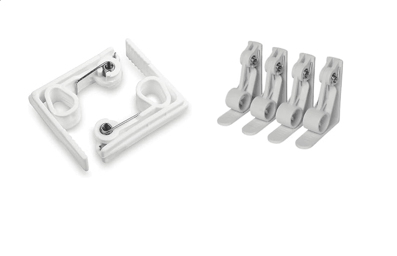 Zambak Plastik ZP-940 Zambak® Yaylı Masa Mandalı (4Lü)