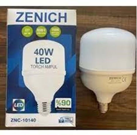 Zenich 40 Watt Torch Ampul Znc-10140 %90 Eneji Tasarufulu 5 Adet