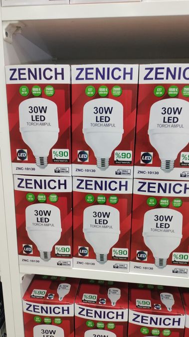 ZENICH Zenıch 30 Watt Torch Ampul Znc-10130 E27 %90 Enerji Tasaruflu Ampul 5Li Adet