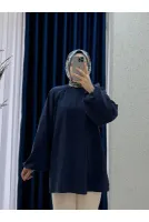 Zenita Reglan Kol Tunik-BN4175 Lacivert