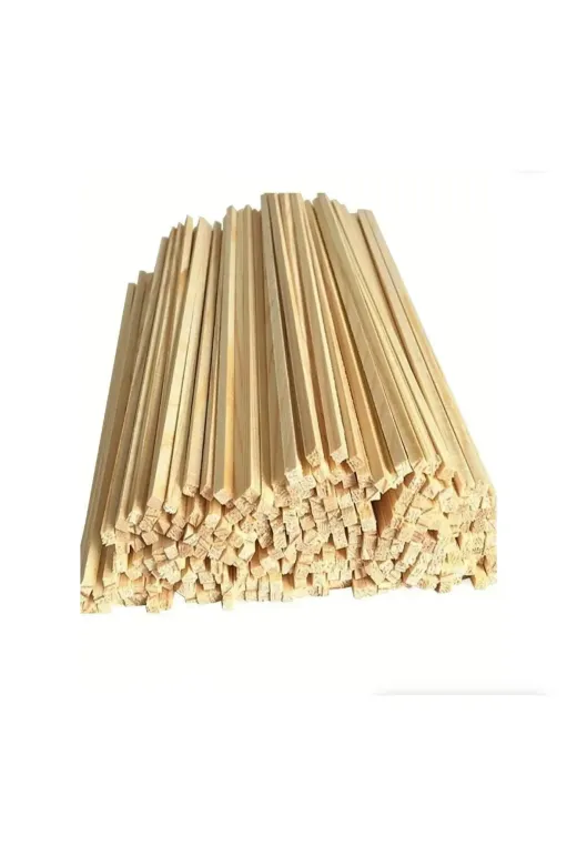 ZMB 234654523647 Ahşap Çıta 2.5 Cm 1.5 Cm 100 Cm 10 Adet