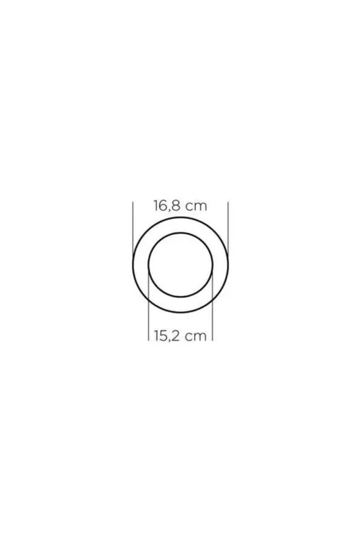 ZMR ZMR12W6500K 12W Slım Sıva Altı Yuvarlak Panel Armatür 6500K Beyaz Işık Dış Çap 167Mm, Delik Çapı 152Mm Dir