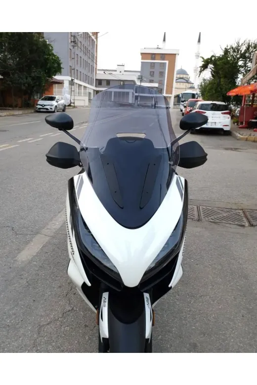 Zontes 350 E Ön Cam 2022-2023 Model 70cm Füme Renkli 4mm