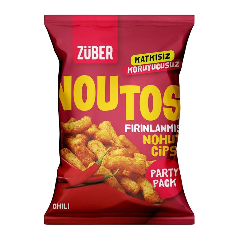 züber458787 Züber Noutos Fırınlanmış Nohut Cipsi Chili 75 G