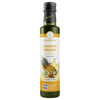 Zühre Ana Ananas Sirkesi Doğal Fermantasyon 500 Ml