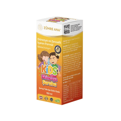 Zühre Ana Kids Ekinezya Ve Zencefilli Şurup 150 Ml