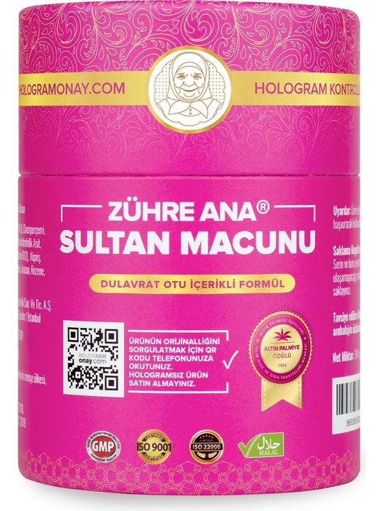 Zühre Ana sultanmcn7svUGE8AqR Sultan Macunu Dulavrat Otu Hayıt Ve Civanperçemi Içeren Macun 240 Gr