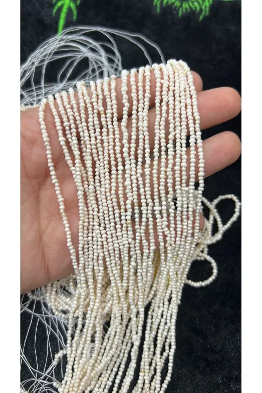 Zümrüt Doğal Taş Official ZMRTKUMINCI2DIZI Orijinal Kum Incisi 2 Mm Doğal Taş Dizi(Kum Tanesi Kadar Küçük)