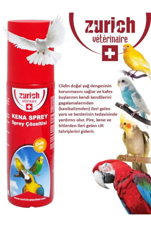 Zurich ZRC0619 Veterinaire Kuş Herbo Sprey 150 Ml